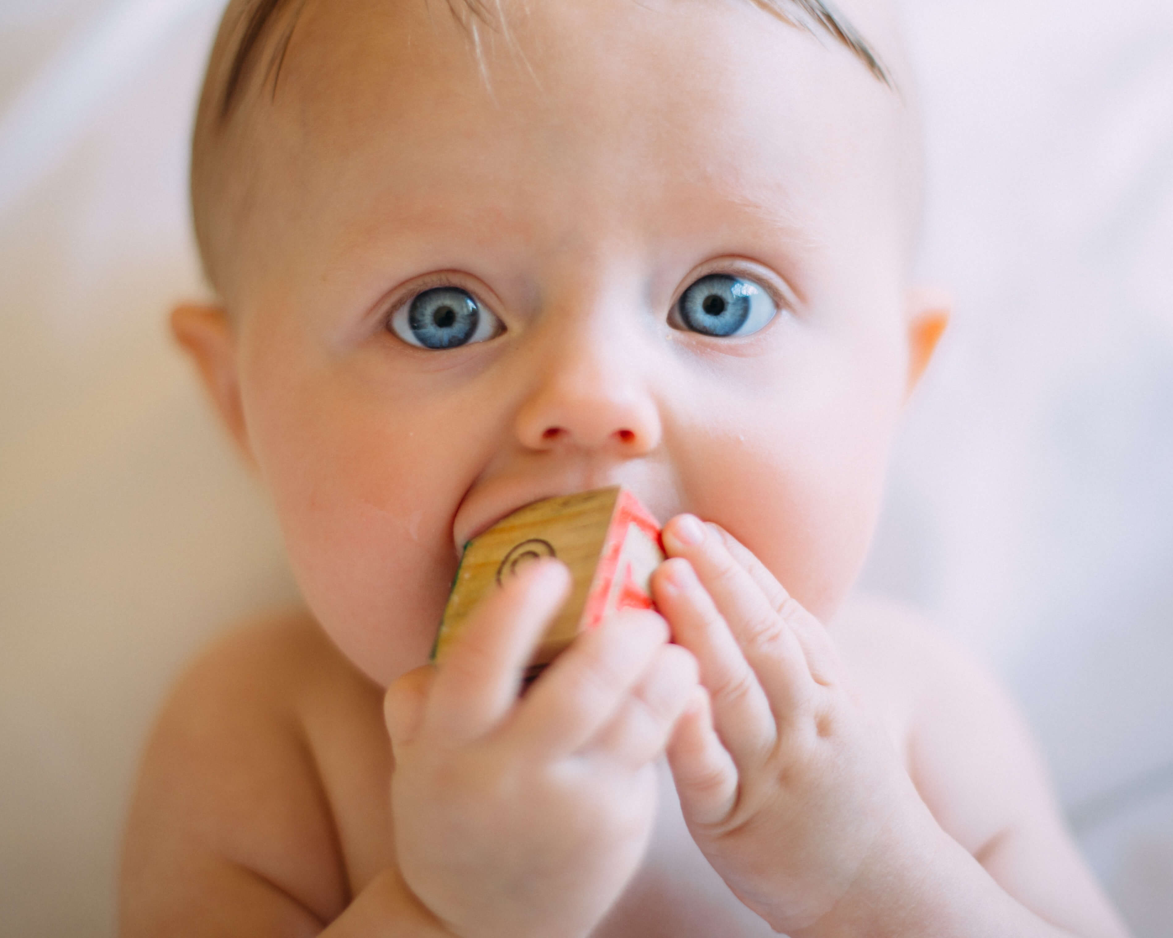 A Kid Stuffing his mouth